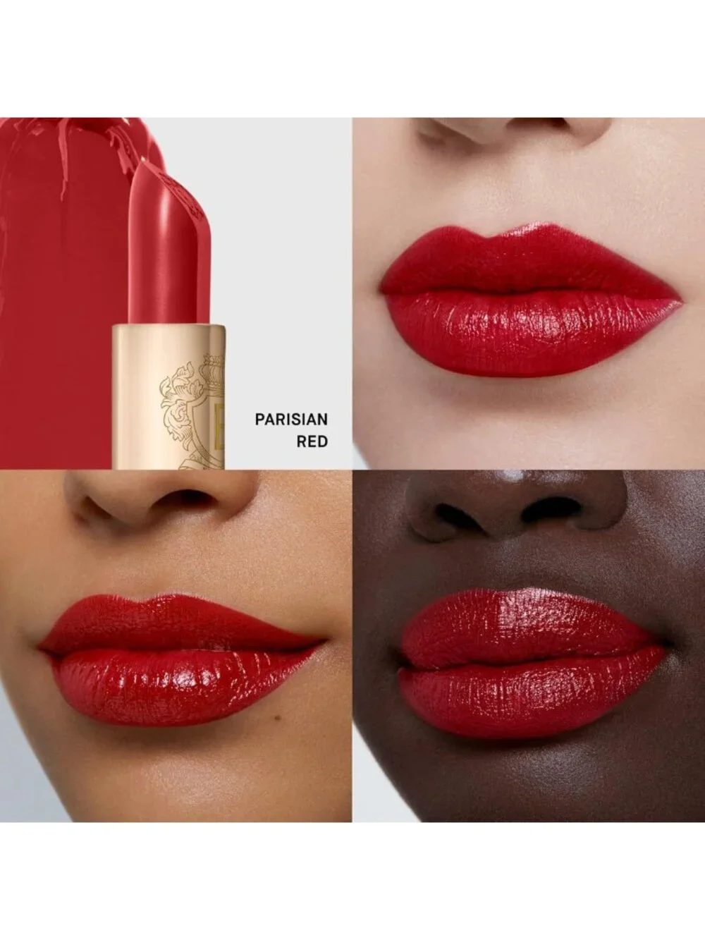 Luxe Bold Lipstick | Skincare-Infused for Satin Finish | Chamomile & Jasmine Wax